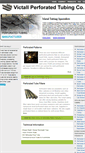 Mobile Screenshot of perforated-tube.com
